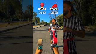 BOXER vs COACH SPEED TEST 😱 shorts [upl. by Tlihcox]