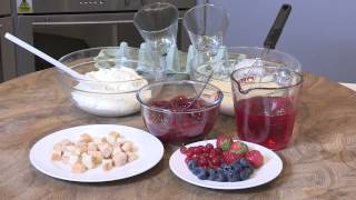 Sour Cherry amp Cranberry Trifle Masterclass [upl. by Eilarol]