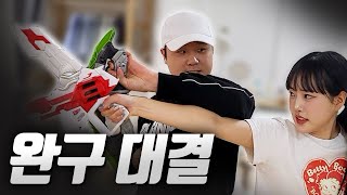 구독자 5만 기념 DX 가면라이더 완구 무기로 싸웠습니다 [upl. by Enirehtahc333]