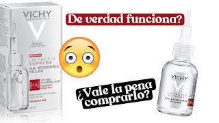 review Sérum Liftactiv HA VICHY nuevo serum [upl. by Sirod]