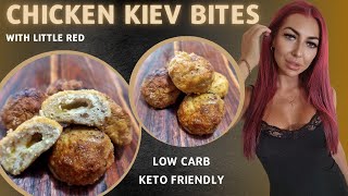 KETO LOW CARB Chicken Kiev Balls🧄🍗 [upl. by Annabelle]