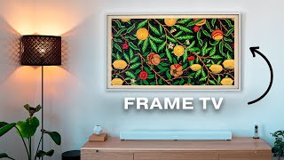 Samsung Frame TV 2024 – Still Worth Buying Review amp Tour [upl. by Benildis]