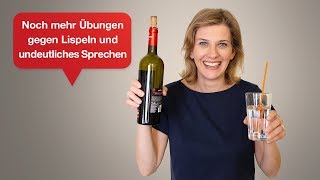 Geniale Übungen gegen Lispeln  undeutliches Sprechen  Tipps für Ihren überzeugenden Auftritt  34 [upl. by Aynekat]