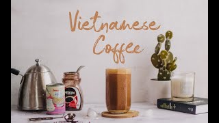 How to make Vietnamese Coffee Instant Vietnamese Iced Coffee [upl. by Naillimixam]