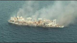 The Vandenberg Finally Sinks Off Key West [upl. by Severen]