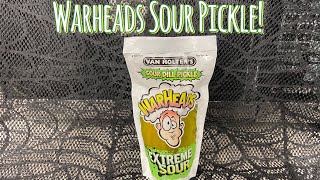 Warheads Extreme Sour Pickle sourpickle warheads pickles [upl. by Alomeda]