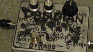 DIY Guitar Effects Pedal Demo  Obsidian T HighGain Distortion [upl. by Elaina]