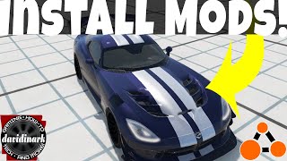 BeamNG Drive Tutorial 5 Ways How to INSTALL MODS in Beamng Drive [upl. by Divadleahcim]