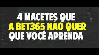 4 MACETES QUE A BET365 NÃO QUER QUE VOCÊ SAIBA [upl. by Nimsaj]