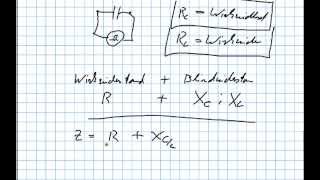 Scheinwiderstand Impedanz Z von Kondensatoren und Spulen [upl. by Alamaj]