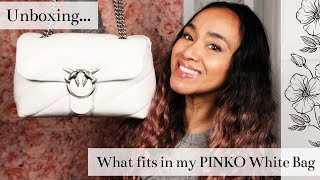 Pinko Bag Unboxing  What fits [upl. by Millie]