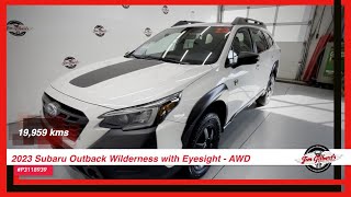 2023 Subaru Outback Wilderness with Eyesight  Fredericton  Used SUV  Preowned Vehicles for Sale [upl. by Relda]