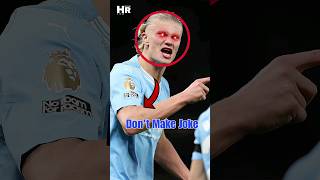 Haaland angry moment😡😱 football fifa footballheroes haaland shorts [upl. by Ecydnak]