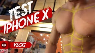 IPHONE X  TEST EN CONDITIONS RÉELLES 📱  Full Moon party Sean Paul gros serpent et squat PR 😱🐍 [upl. by Mitzl529]