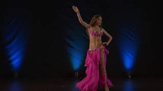 Rose Karimova bellydanceTablasoloVerdaderapassion [upl. by Eibba]