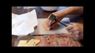 COOKING RECIPE  Chicken Cordon Bleu with Prosciutto [upl. by Neetsyrk]