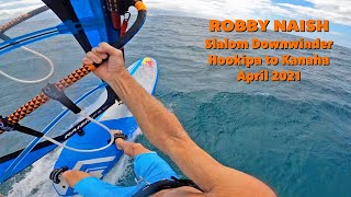 Robby Naish windsurfing Hookipa to Kanaha [upl. by Manley]