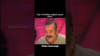 Risitas laugh  Risitas laugh meme  laughing meme video  funny laugh  original meme video funny [upl. by Eibbed]