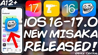 iOS 16  170 JAILBREAK NEWS Misaka v811 RELEASED A12 With Support For More Devices  DEMO [upl. by Kaenel]