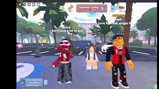 Trying out Bayside Highschool Roblox [upl. by Nohcim]