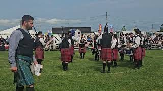 Capital District Scottish Games 2024  Mohawk Valley Frasers Pipe Band [upl. by Eelrehpotsirhc425]