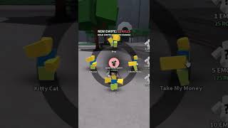 EMOTE WITH GAROU ULT ROBLOX shorts [upl. by Matti]