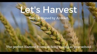 Lets Harvest by Al Start original childrens harvest festival song new free download [upl. by Carilyn]