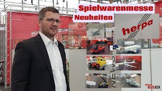 herpa Neuheiten  Neue Fahrzeuge und Flugzeuge vorgestellt auf der Spielwarenmesse 2024 scale [upl. by Hsemin]