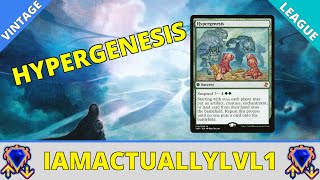 Can a Legacy deck work in Vintage  Hypergenesis Combo [upl. by Laurentia799]