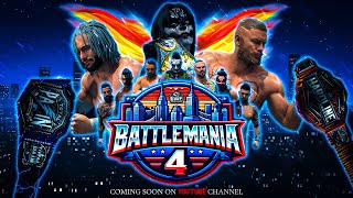 WWE 2K24  UWF  PPV BattleMania 4  MatchCard [upl. by Starling]