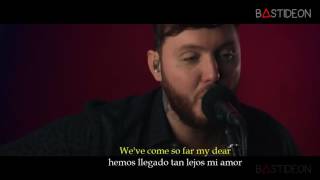 James Arthur  Say You Wont Let Go Sub Español  Lyrics [upl. by Ecyal]