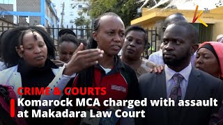 Komarock MCA charged with assault at Makadara Law Court [upl. by Sulrac65]