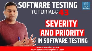 Software Testing Tutorial in Hindi Severity vs priority in software testing Real time Examples [upl. by Junji]