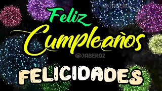 Felicitaciones por tu cumpleaños hermoso mensaje de feliz cumpleaños con canción cumpleaños feliz [upl. by Lettig]