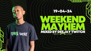 The Weekend Mayhem  Deejay Twitch 190424 Afrotech  Black Coffee  Shimza  Ibiza Sonica [upl. by Dnalhsa]