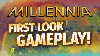 MILLENNIA  FIRST LOOK GAMEPLAY  Paradoxs 4X Historical Strategy Game [upl. by Boelter]