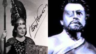 Birgit Nilsson amp George London quotWohl taugte dir nichtquot Die Walküre [upl. by Edalb653]