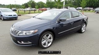 2013 Volkswagen CC Sport Plus Start Up Exhaust and In Depth Tour [upl. by Kirred53]