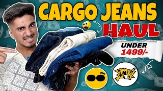 6 Best Cargo Jeans For Men😍  Cargo Jeans Haul For Men  Manav Arora [upl. by Johannah950]