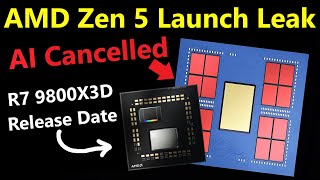 AMD Zen 5 Launch Leak Benchmarks X3D Release Date Turin AI Update [upl. by Alig]