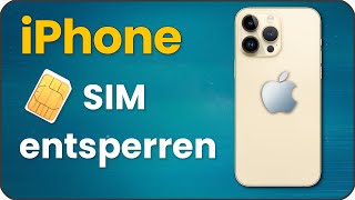 SIM Karte entsperren 📱 auf dem iPhone PIN amp PUK eingeben 🔑 [upl. by Ettennan]