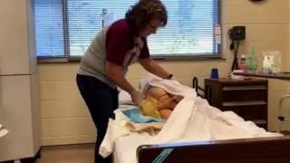 Nurse aide skills Ctec cleansing enema [upl. by Hizar]