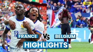 France Vs Belgium Highlights France Advances To QF After Late Own Goal By Belgium I UEFA Euro 2024 [upl. by Nichani]