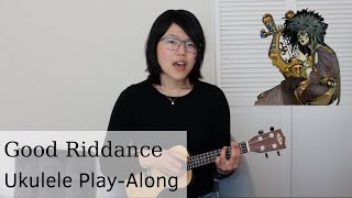 Good Riddance Orpheus Solo  Hades  Ukulele PlayAlong [upl. by Kittie]