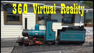 360 VR Pecorama Miniature Railway Beer Devon UK [upl. by Yssirk]