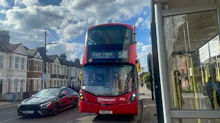 Shabby Ride  FIRST TIME  REFURBISHED  Bus Route 58  13136  BU16 UXZ  Stagecoach [upl. by Zerelda40]