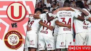 Universitario de Deportes vs Los Chankas en vivo  Liga 1 Jornada 17 [upl. by Ora]