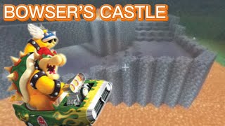 N64 Bowsers Castle  Mario Kart in Minecraft [upl. by Sancho]