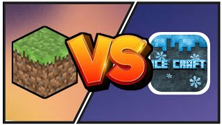 Ice Craft VS Minecraft [upl. by Kinnard285]