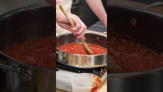 The EASIEST homemade marinara sauce recipe [upl. by Jerman367]